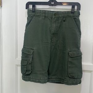 Vintage Boy Scout Shorts olive green small